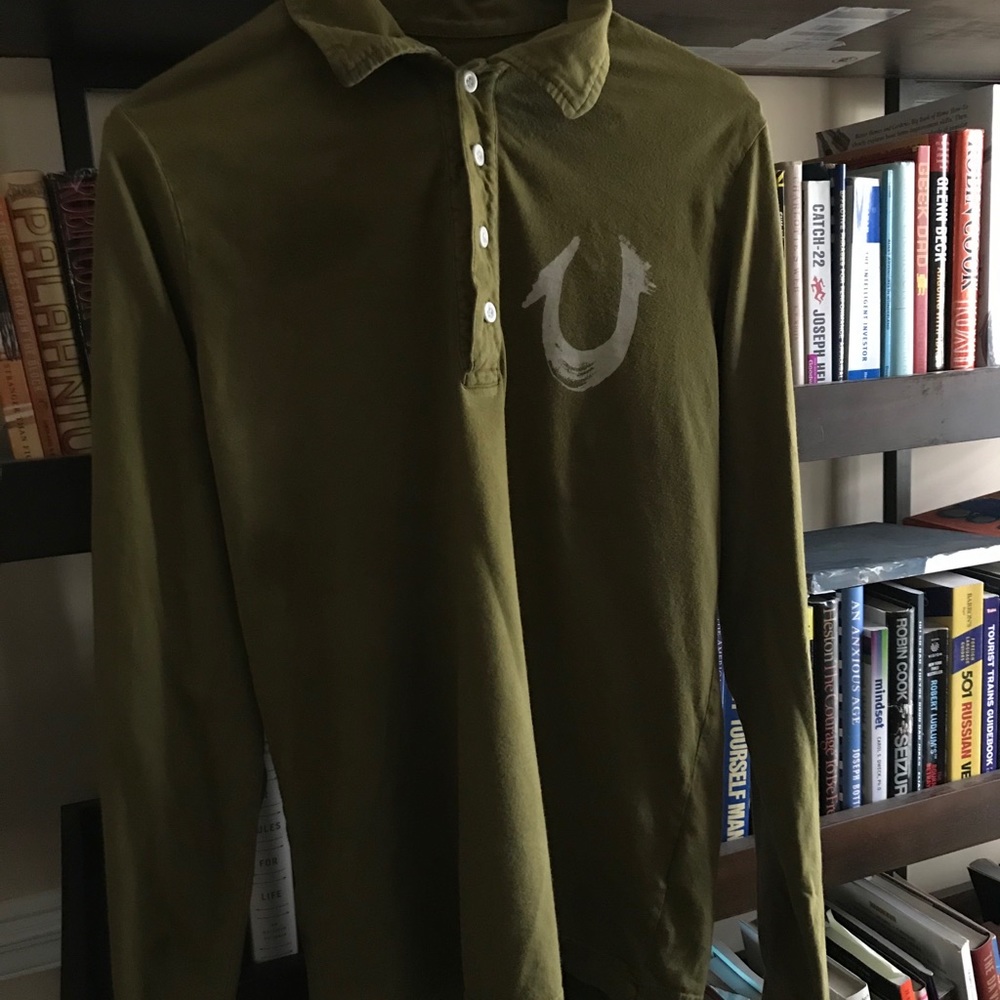 True Religion Men’s Quarter Button Up